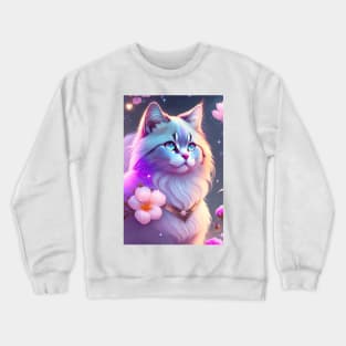 Vivid Birman Crewneck Sweatshirt